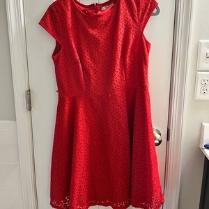 Red Lace Dress